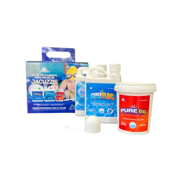KIT DE TRATAMIENTO PARA AGUA DE JACUZZIS - Imagen 6