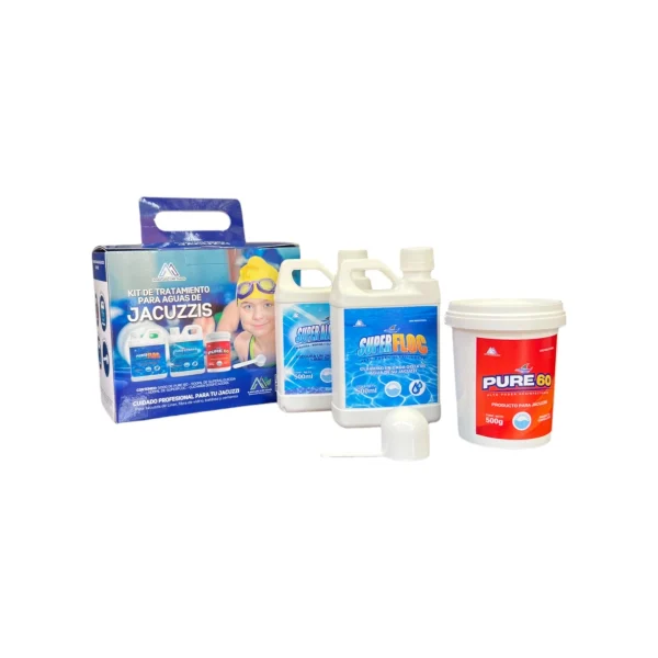KIT DE TRATAMIENTO PARA AGUA DE JACUZZIS - Imagen 5