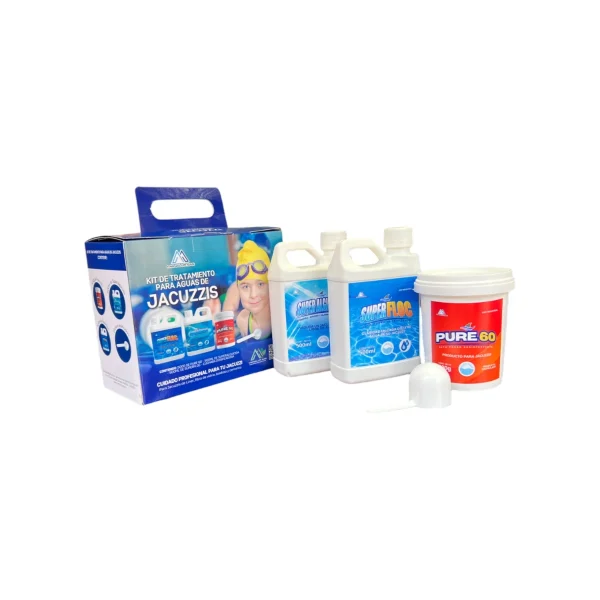 KIT DE TRATAMIENTO PARA AGUA DE JACUZZIS - Imagen 4