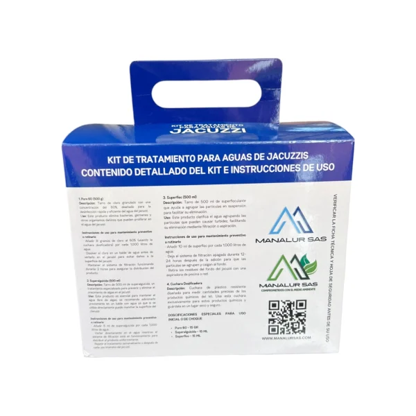 KIT DE TRATAMIENTO PARA AGUA DE JACUZZIS - Imagen 8